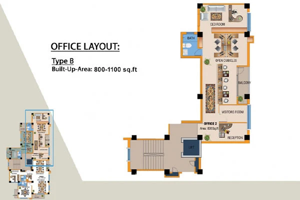 Office Layout Type B